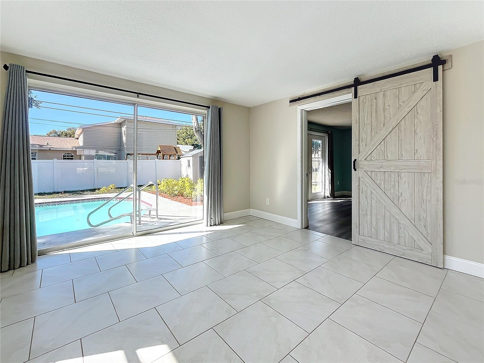 Family Room - Outdoor Living and Pool Area - Primary Suite