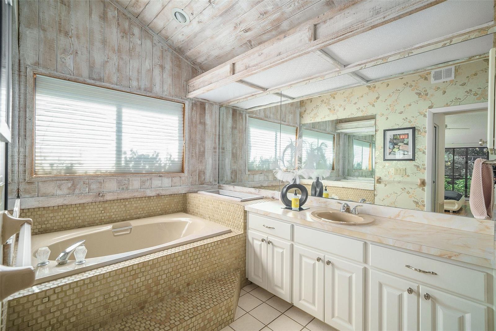 Soaking Tub in Master Bath