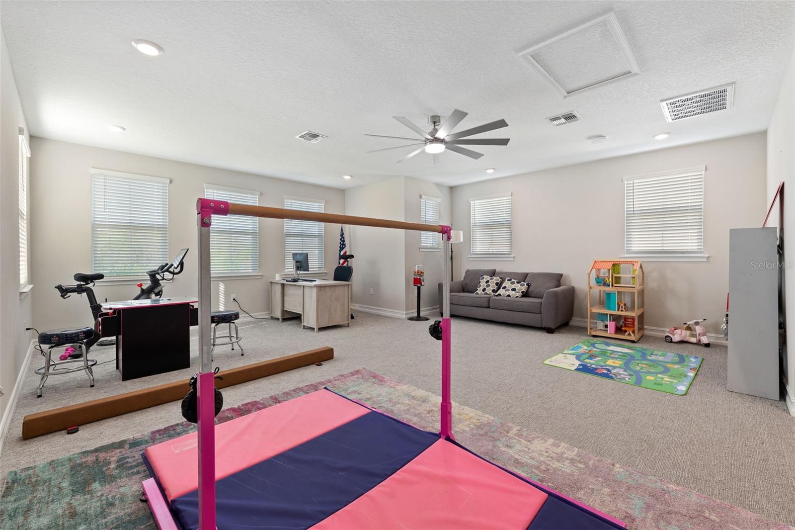 Turn your this space into your home gym, movie room, home office or a 5th bedroom.