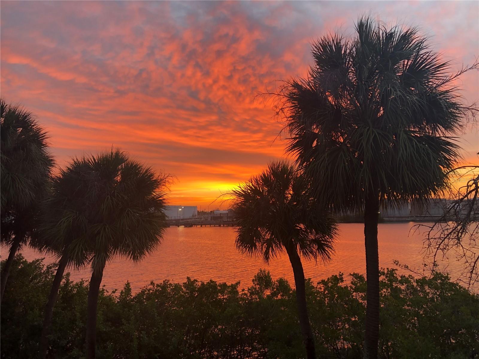 SUNSET FROM 3RD FLOOR