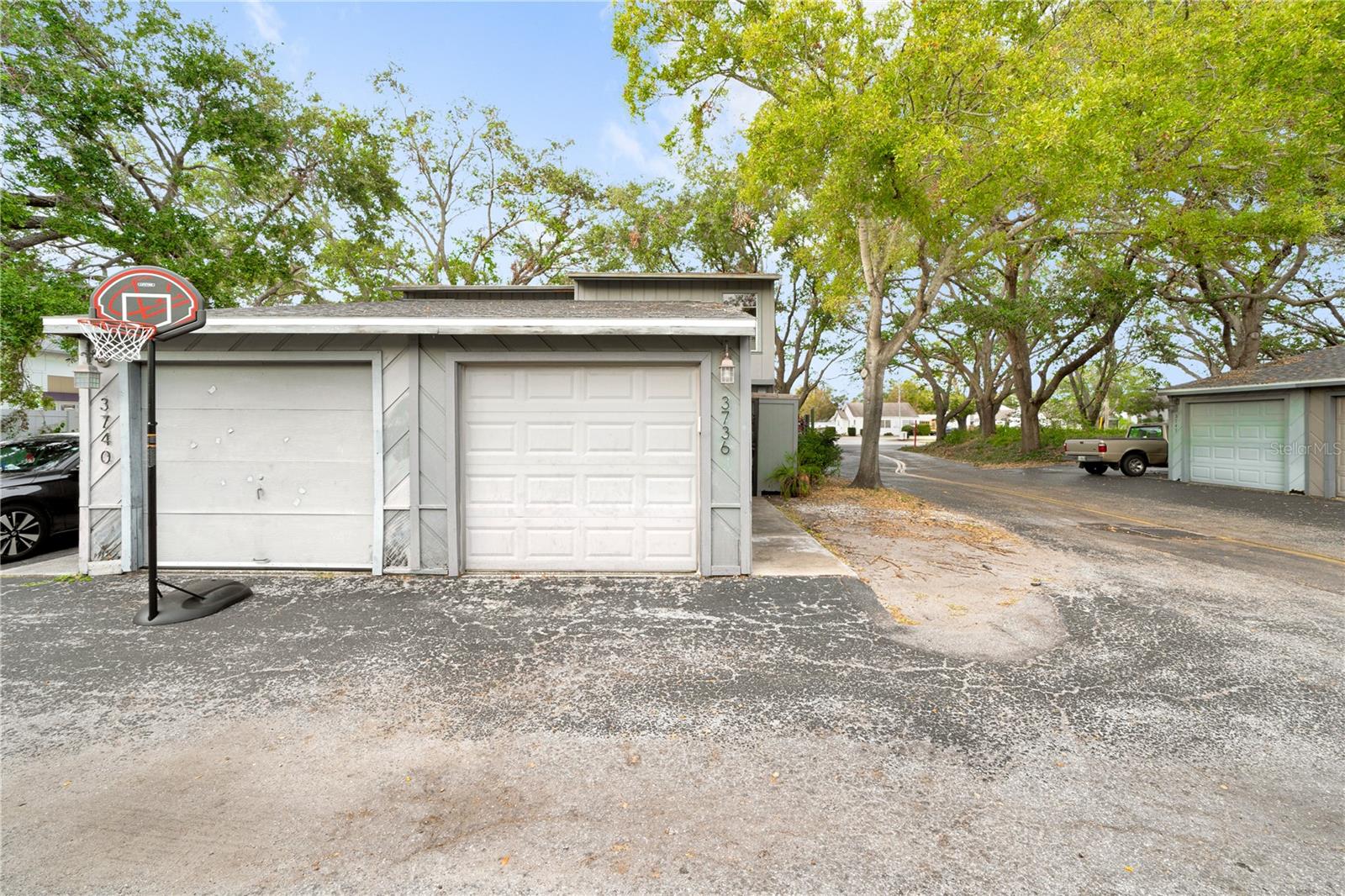 Front of the Home Showing the Garage