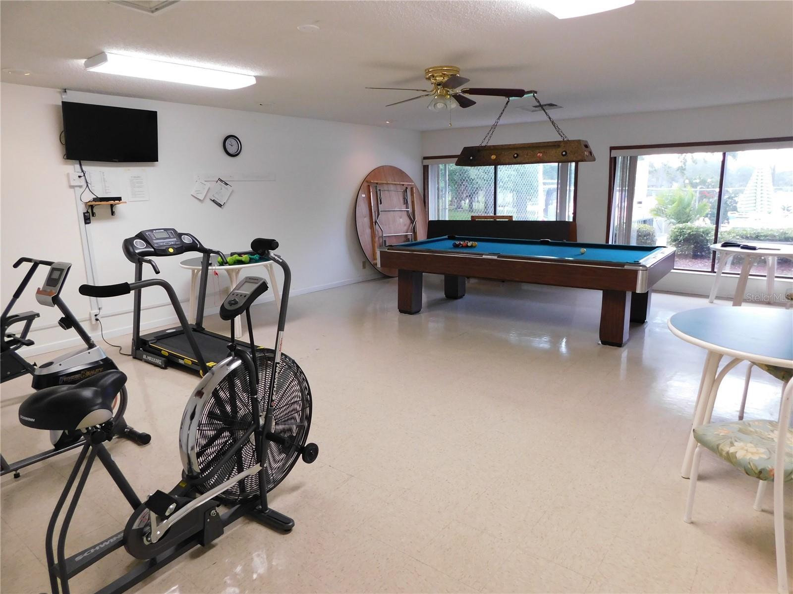 Exercise Room At The Clubhouse