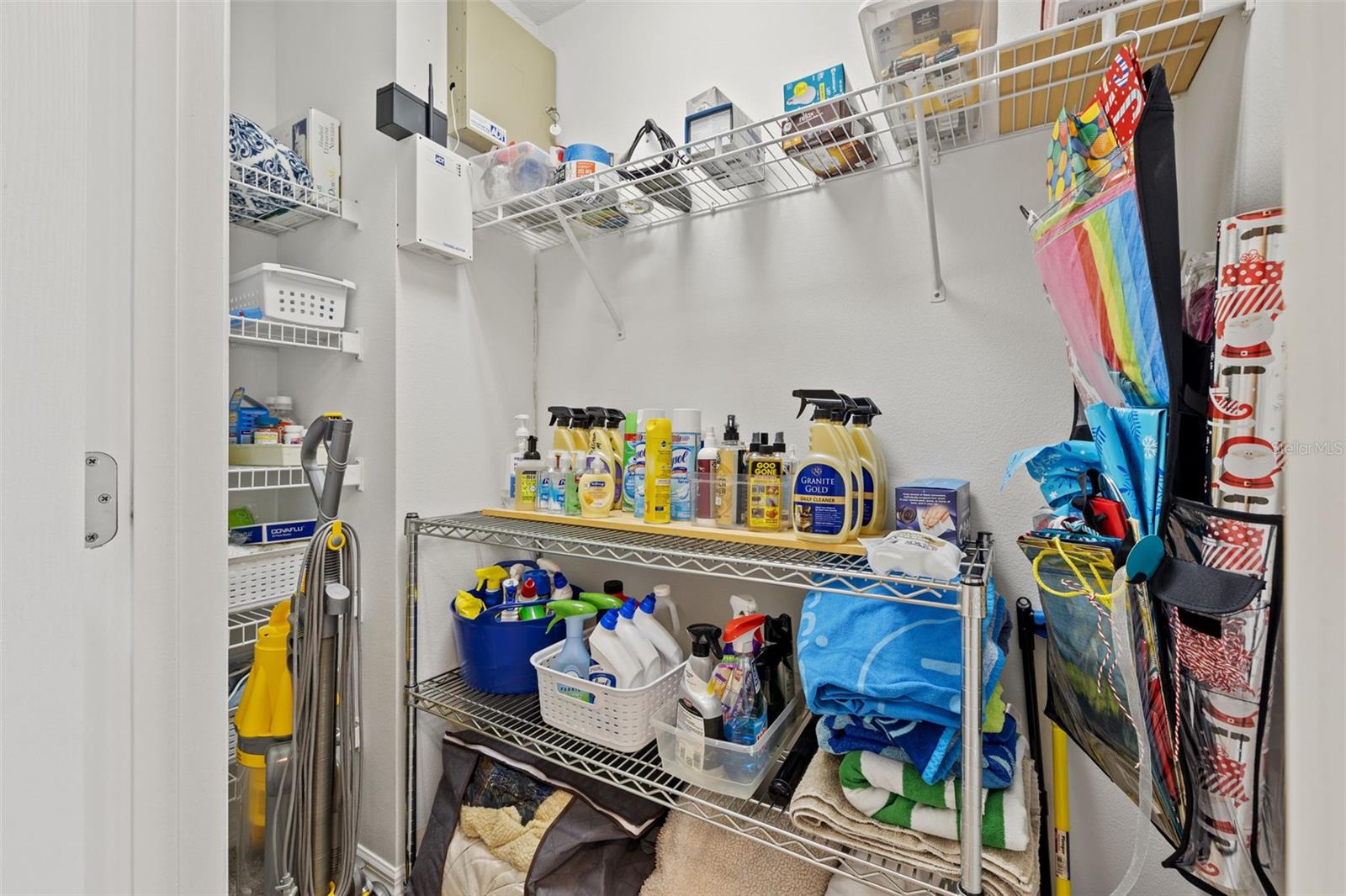 Upstairs Hall Storage Closet