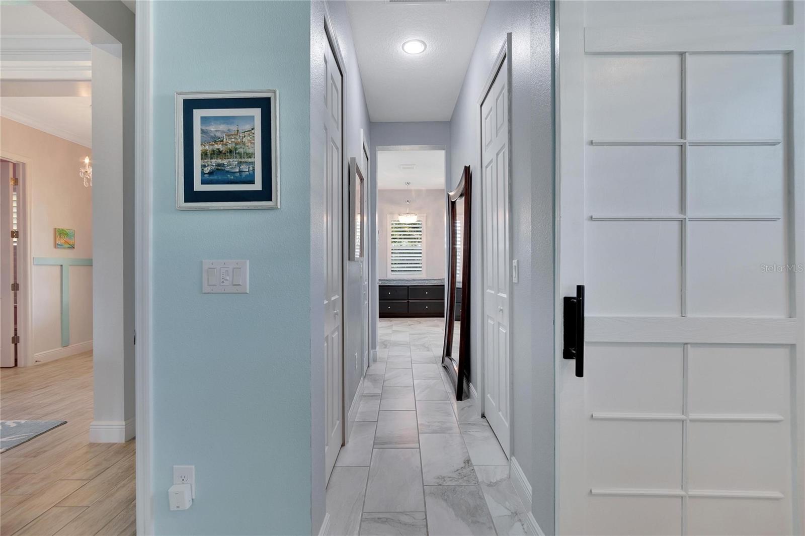 Primary Bedroom Entrance to Primary Bath