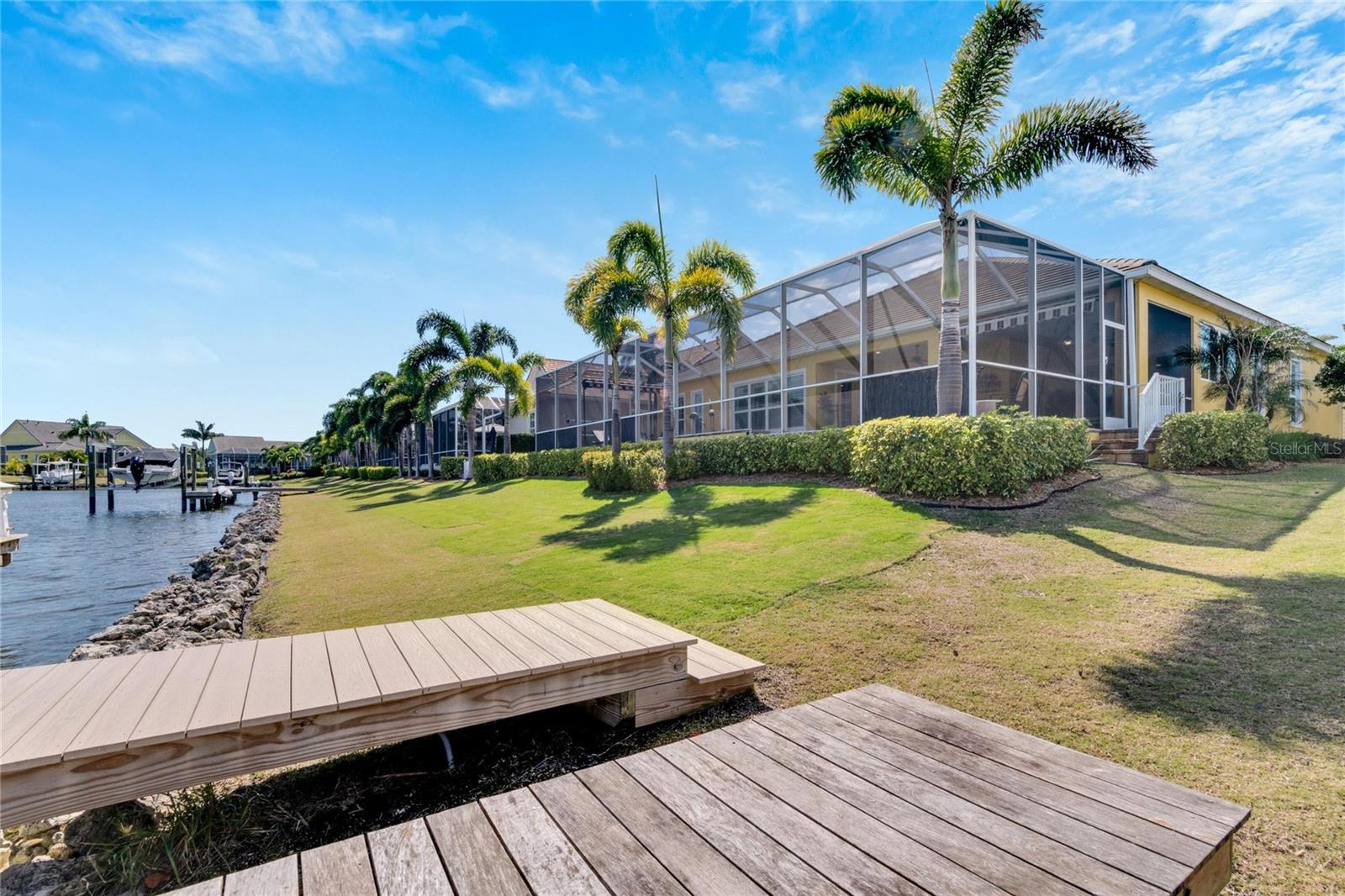 Dock and Backyard