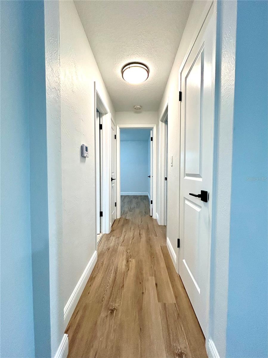 Hallway to bedrooms