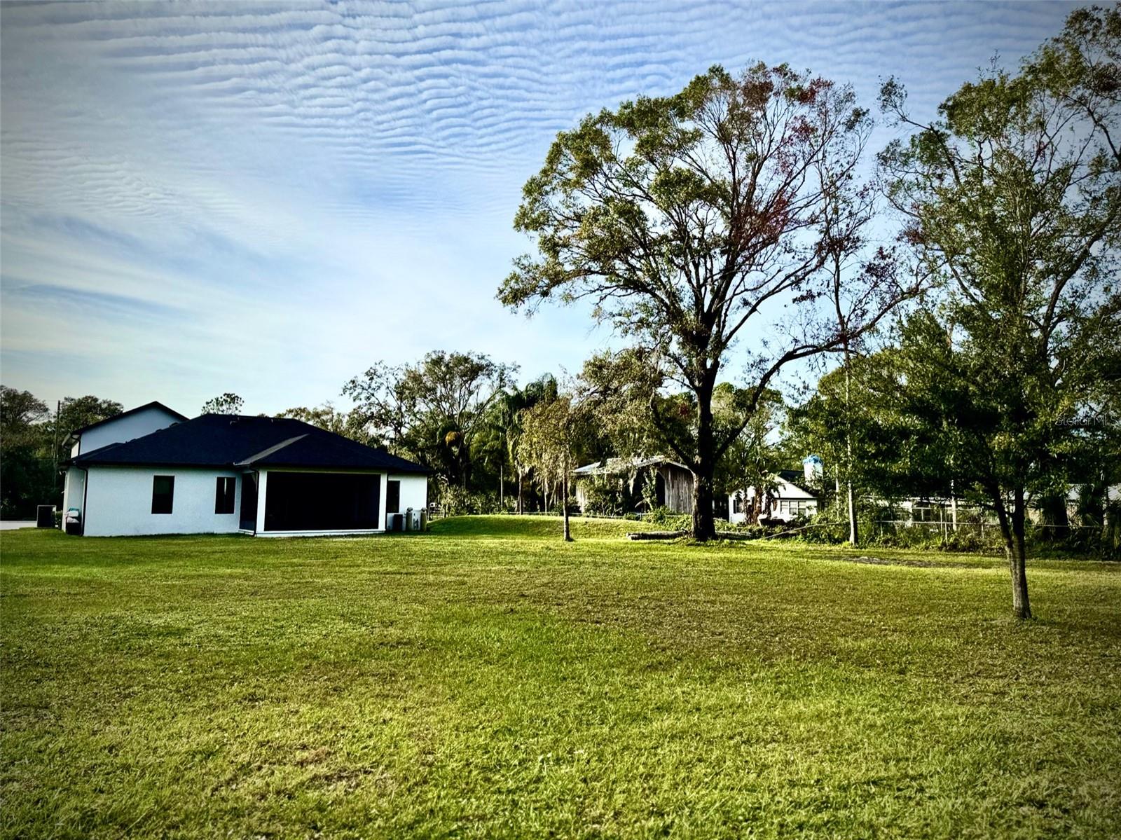 View of rear elevation from rear of property