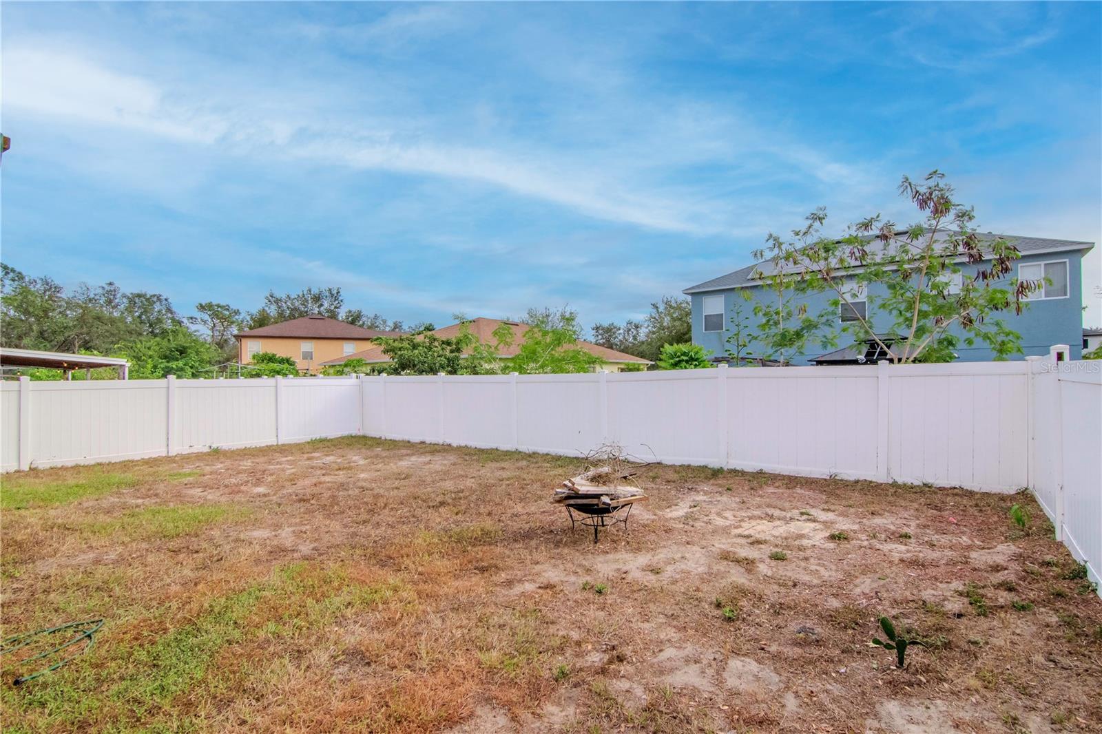 Fully Fenced Backyard