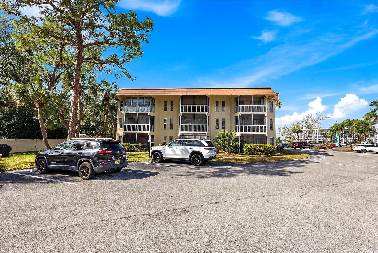 Parking space is right in front of the lanai