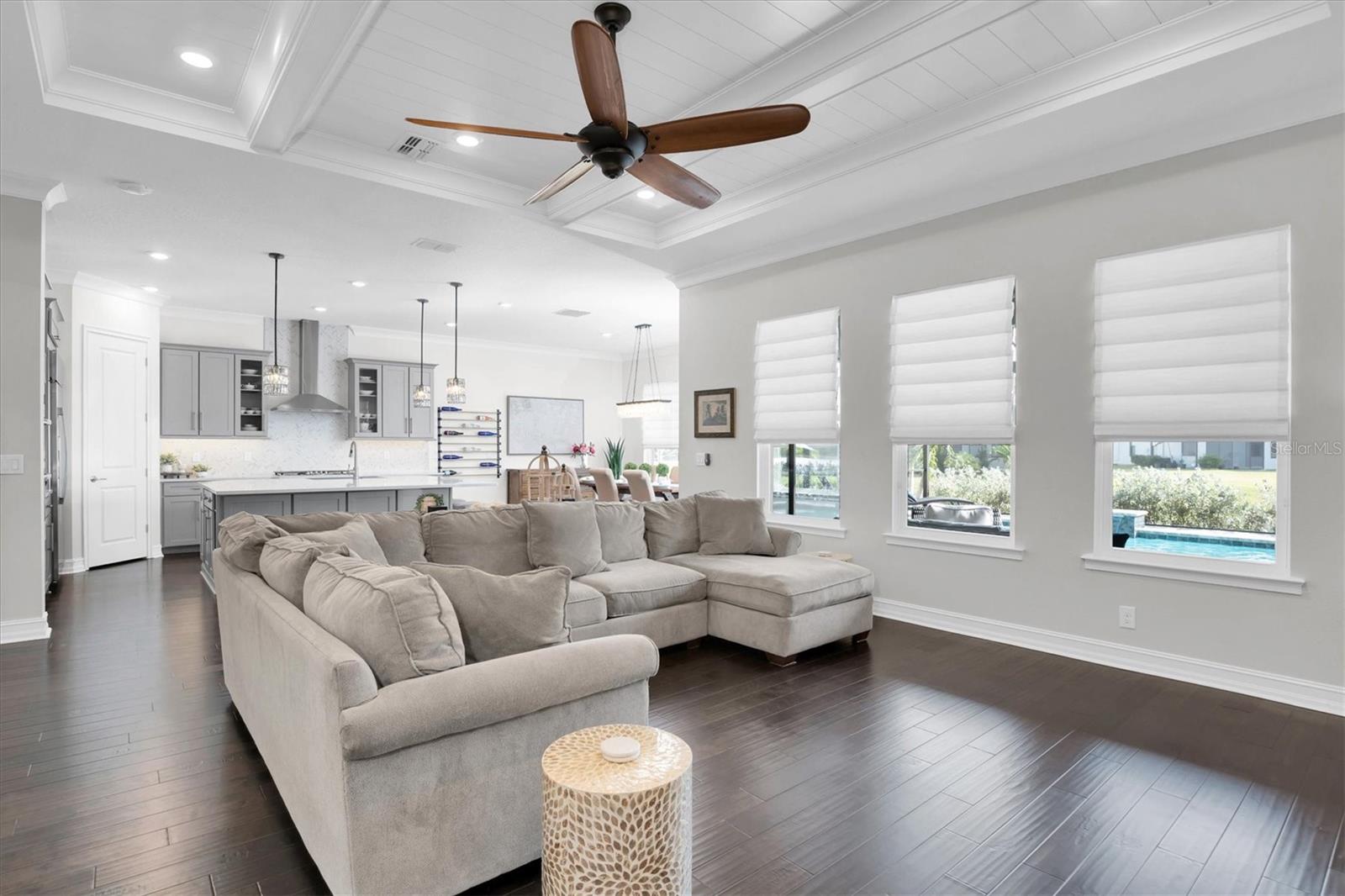 Open Concept Living Room and Kitchen