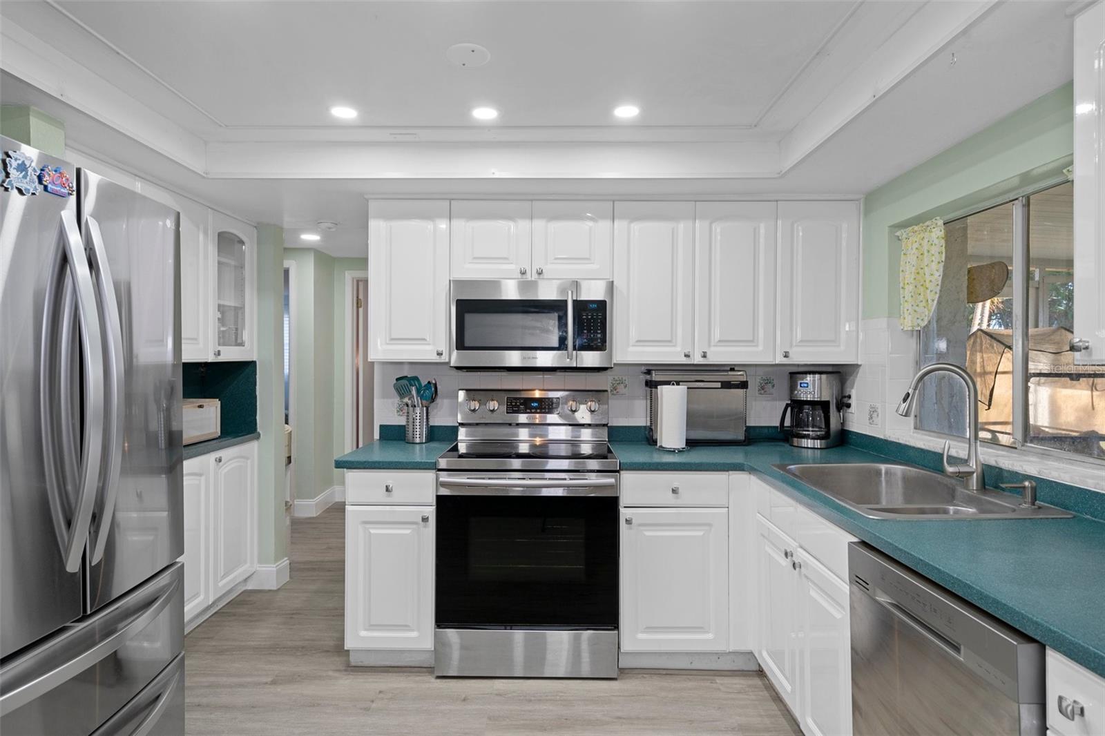 Kitchen with Stainless Steel Appliances