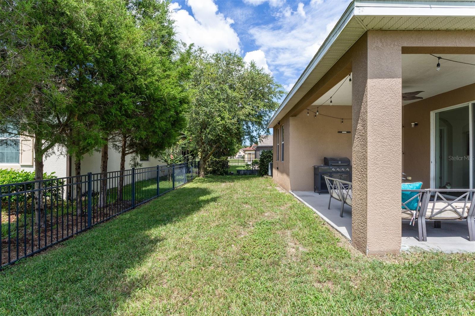 Fenced in Yard