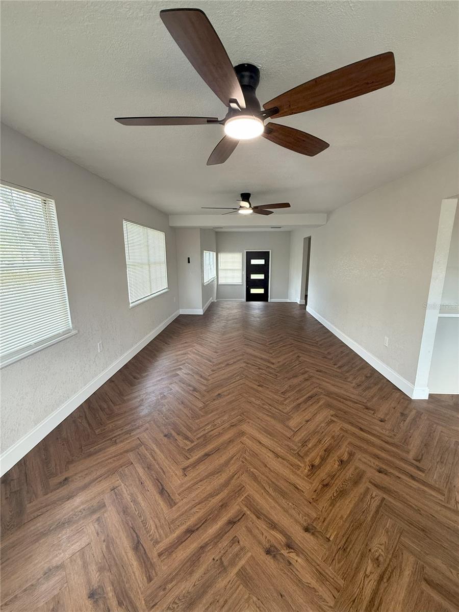 Living Room look back towards front door