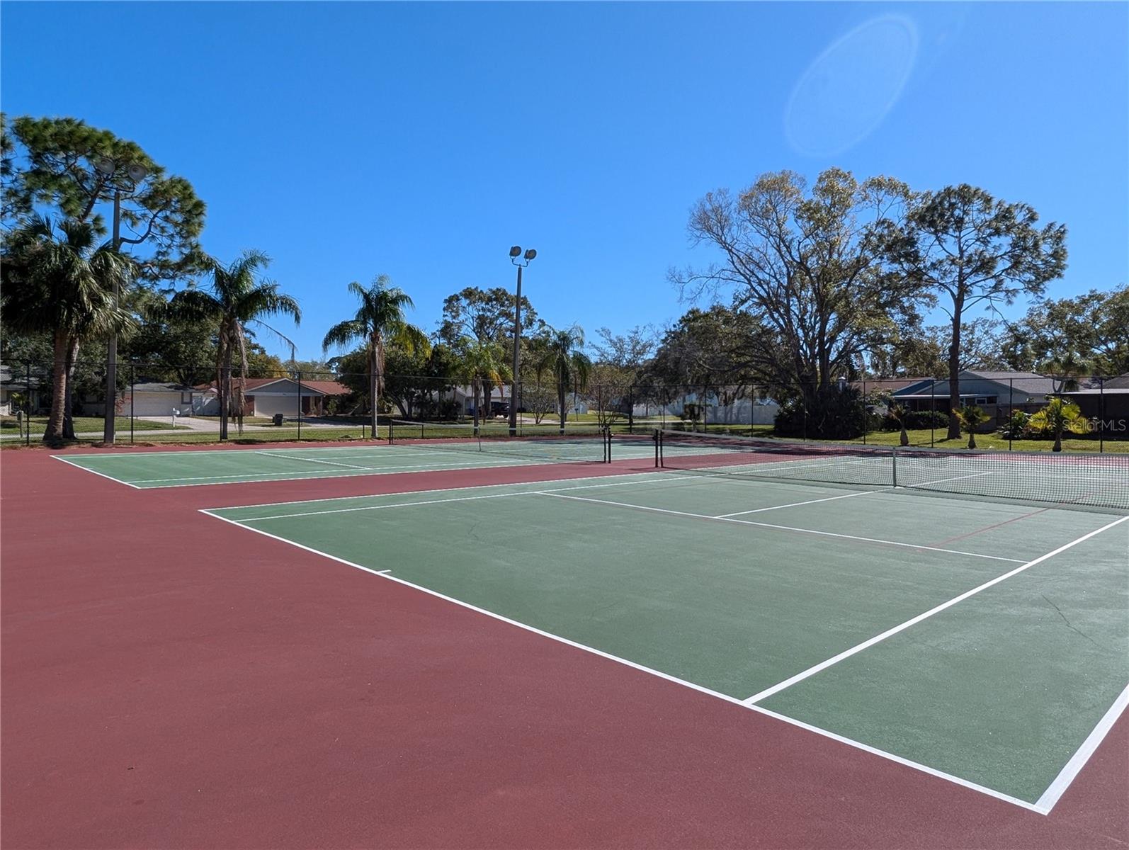 Tennis courts