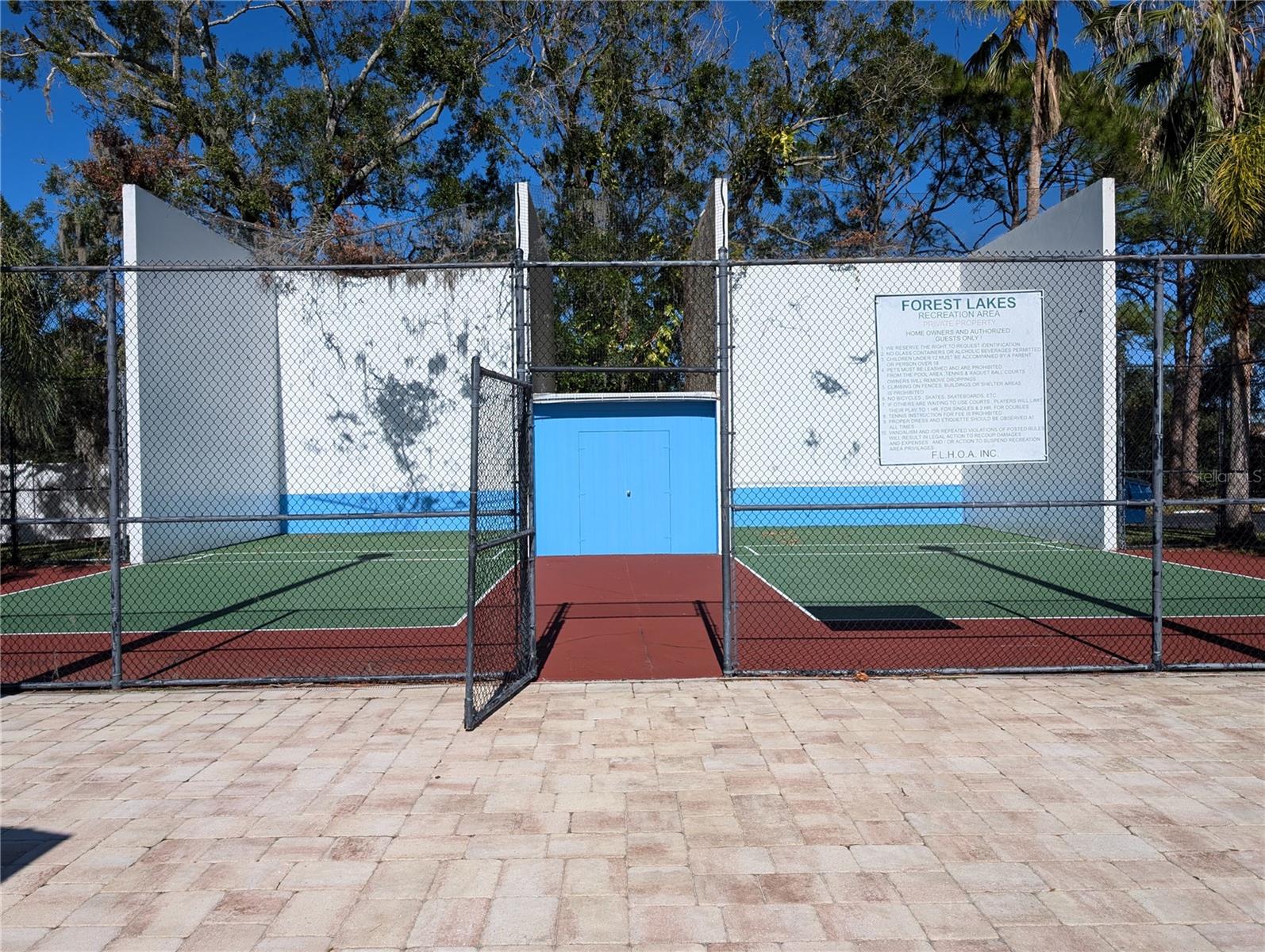 Racquetball courts