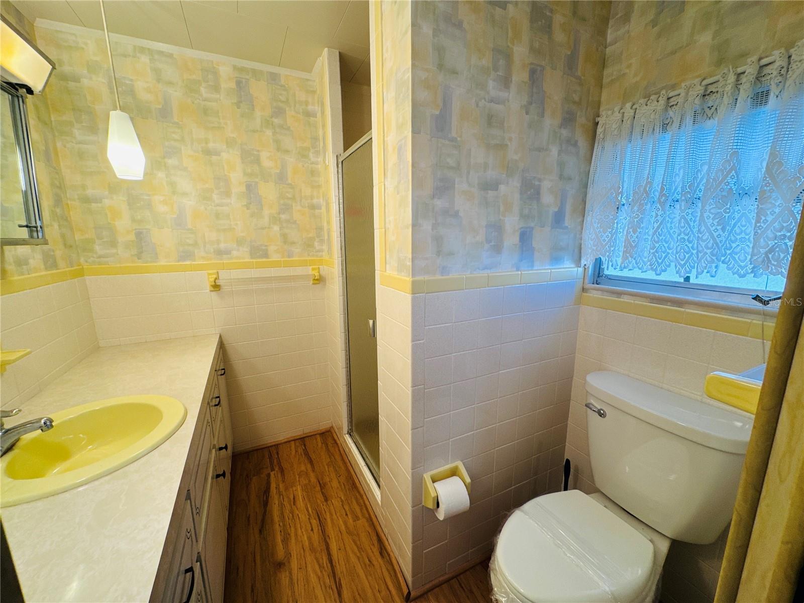 Primary Bathroom with Walk in Shower!