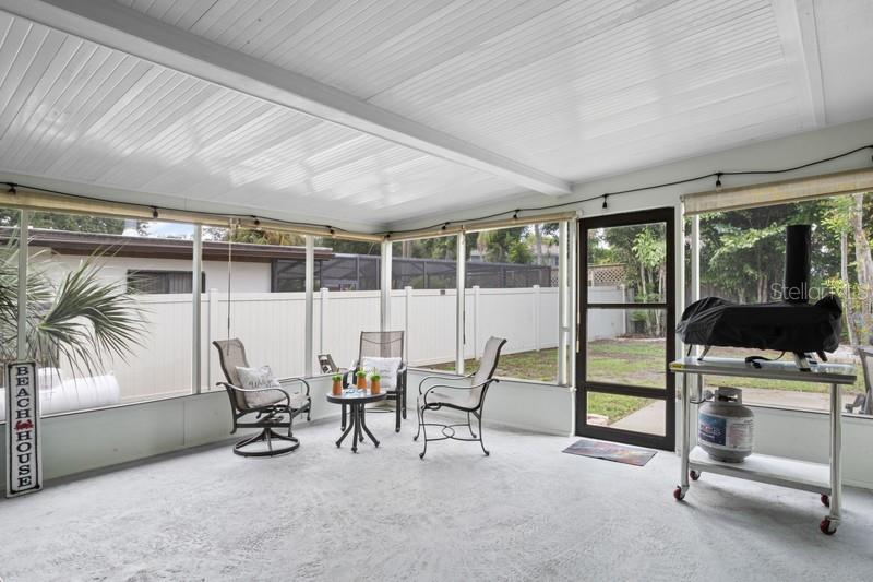 Large screened porch area.  Great for entertaining!