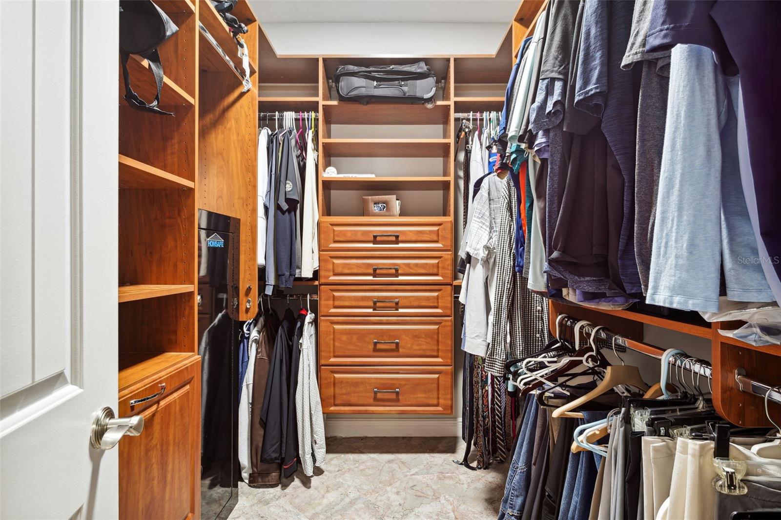 Spacious closet!