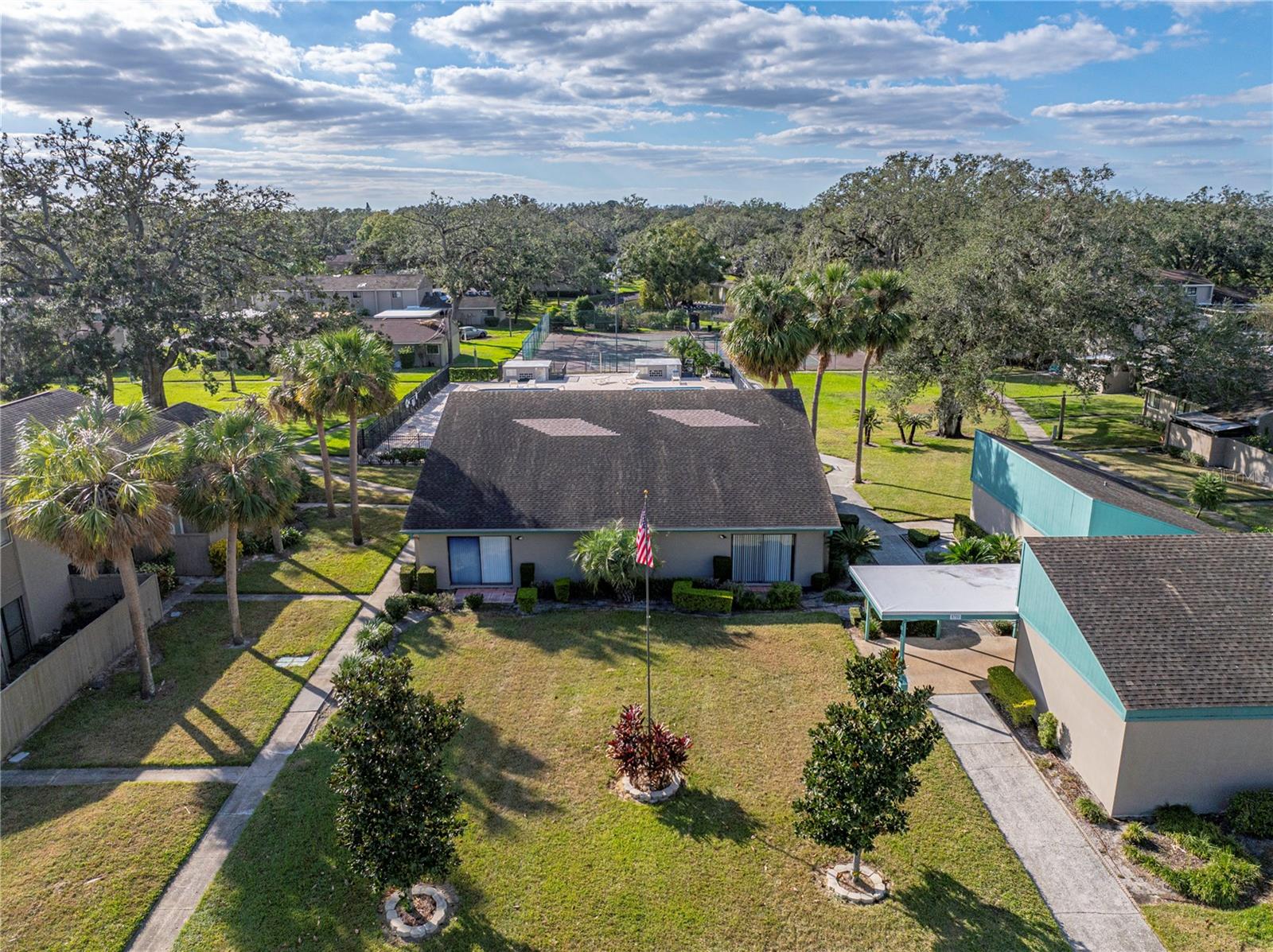 Arial Shot of Community Center