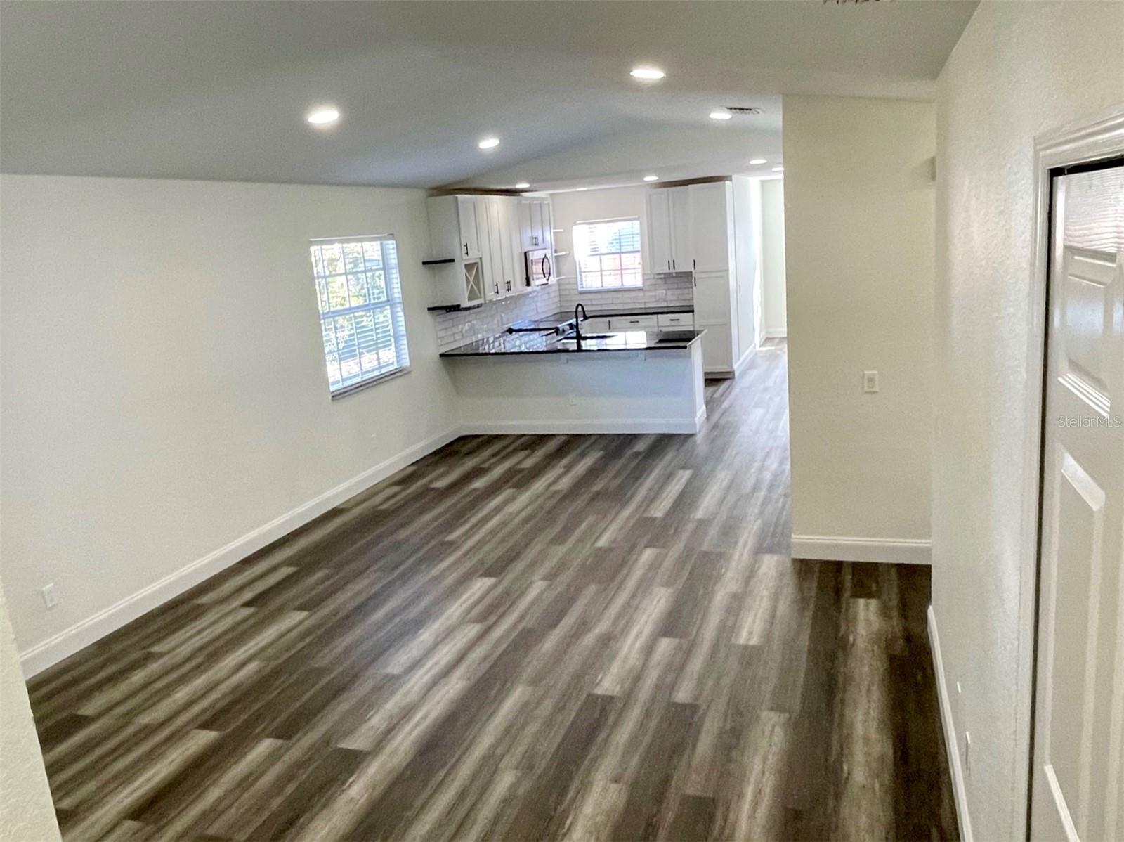 Living and Dining Room view from foyer