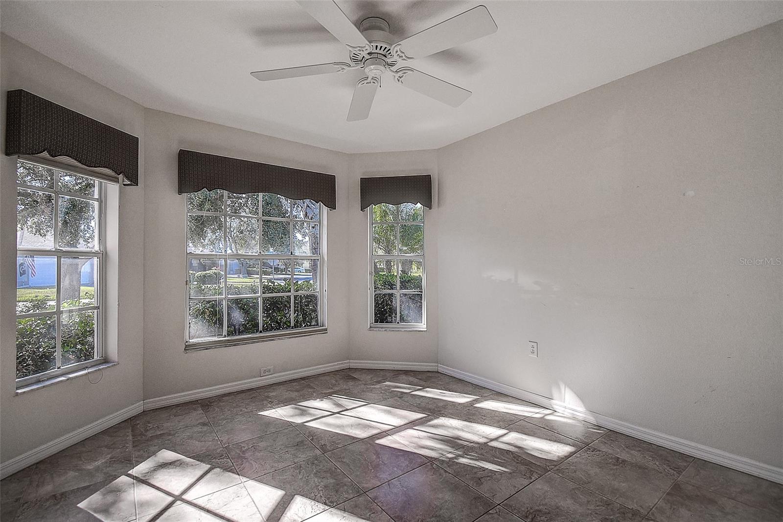 2nd Bedroom with bay window