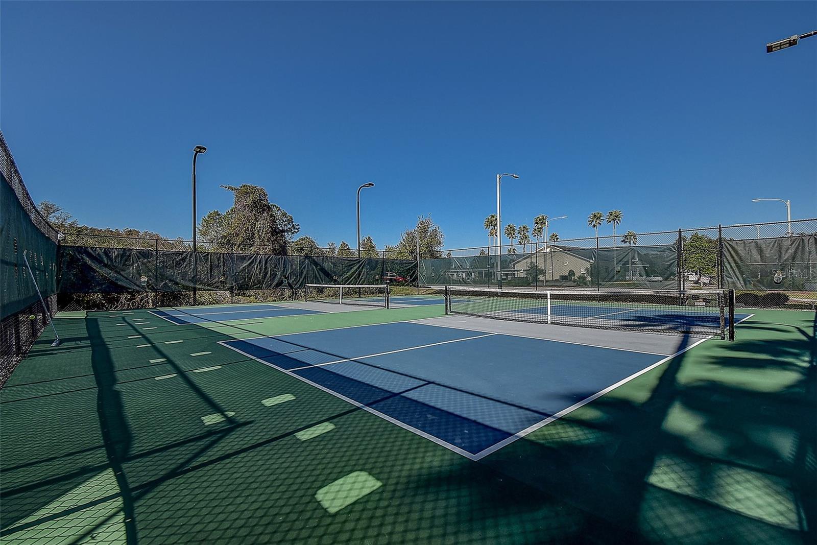 Pickleball courts