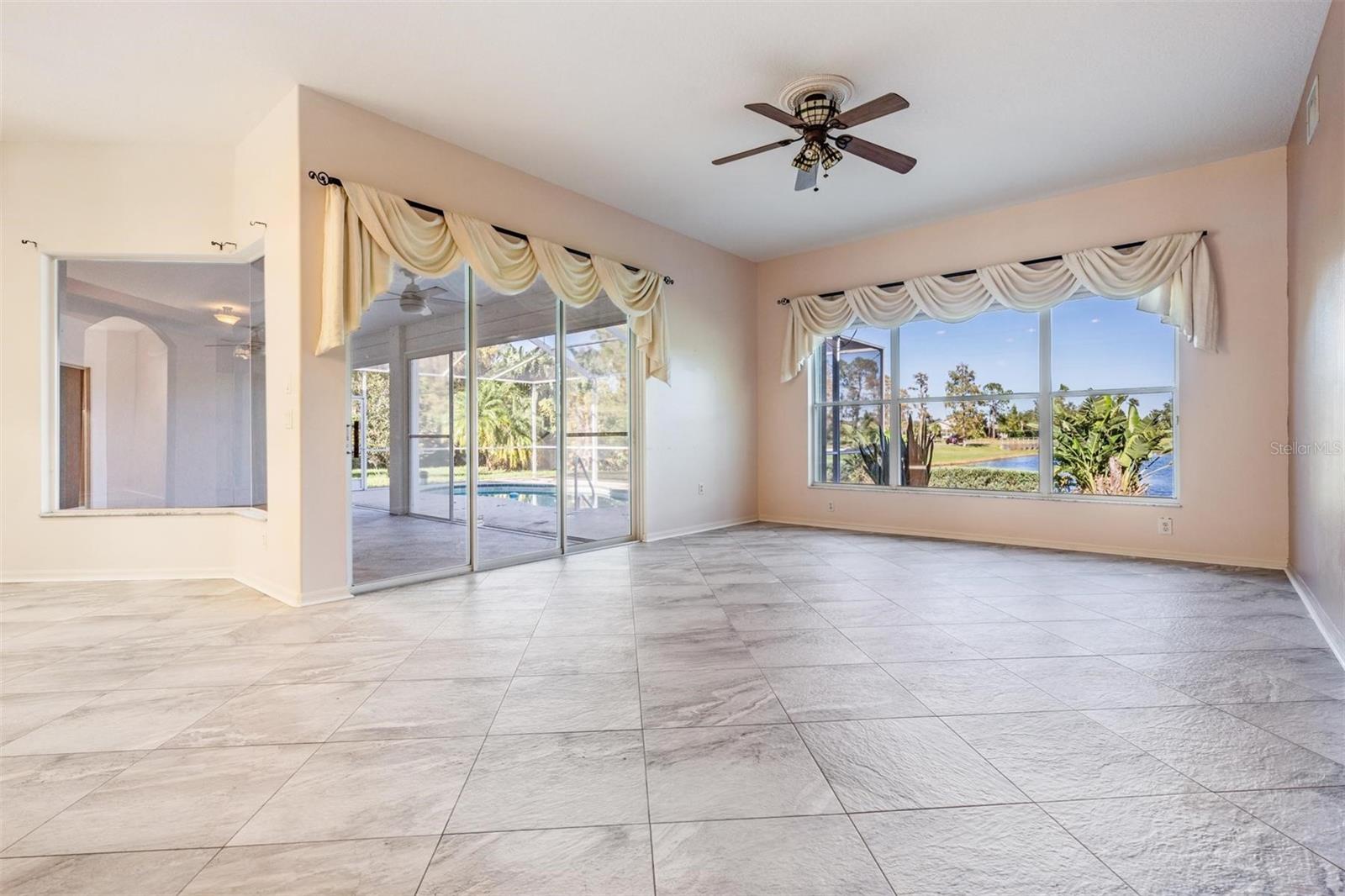 This thoughtful floorplan includes large windows for natural light throughout the day