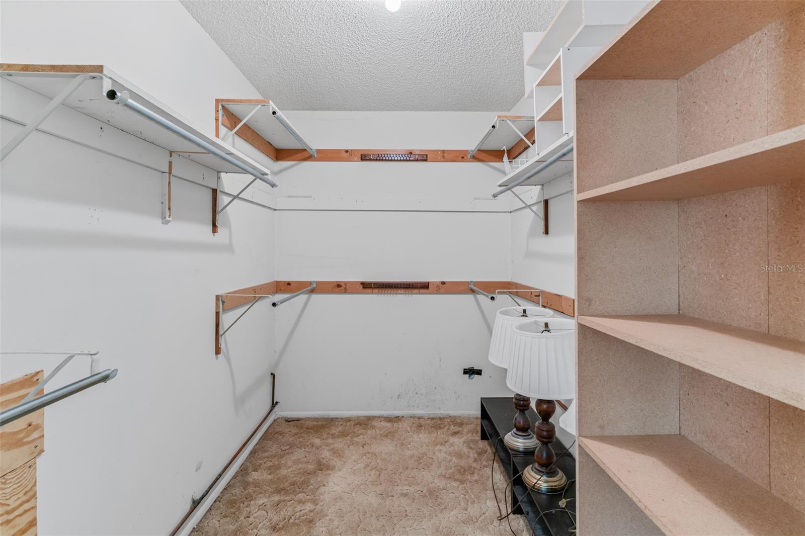 Walk in closet ( Primary Bedroom)