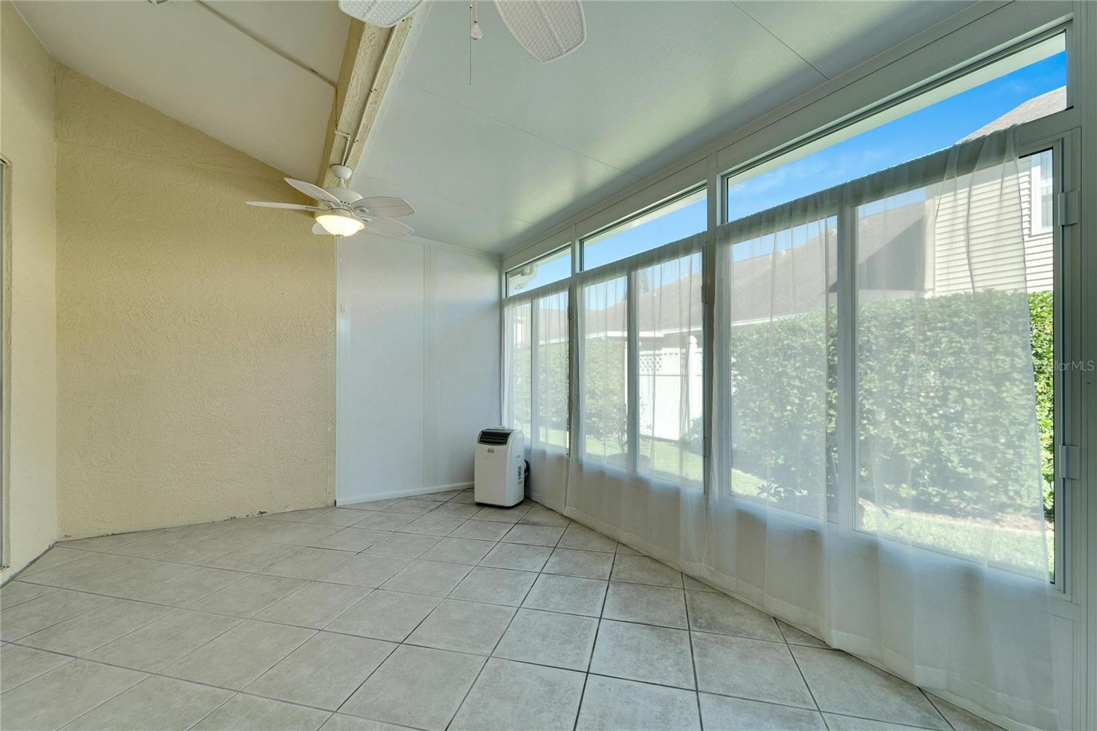 Enclosed Sunroom