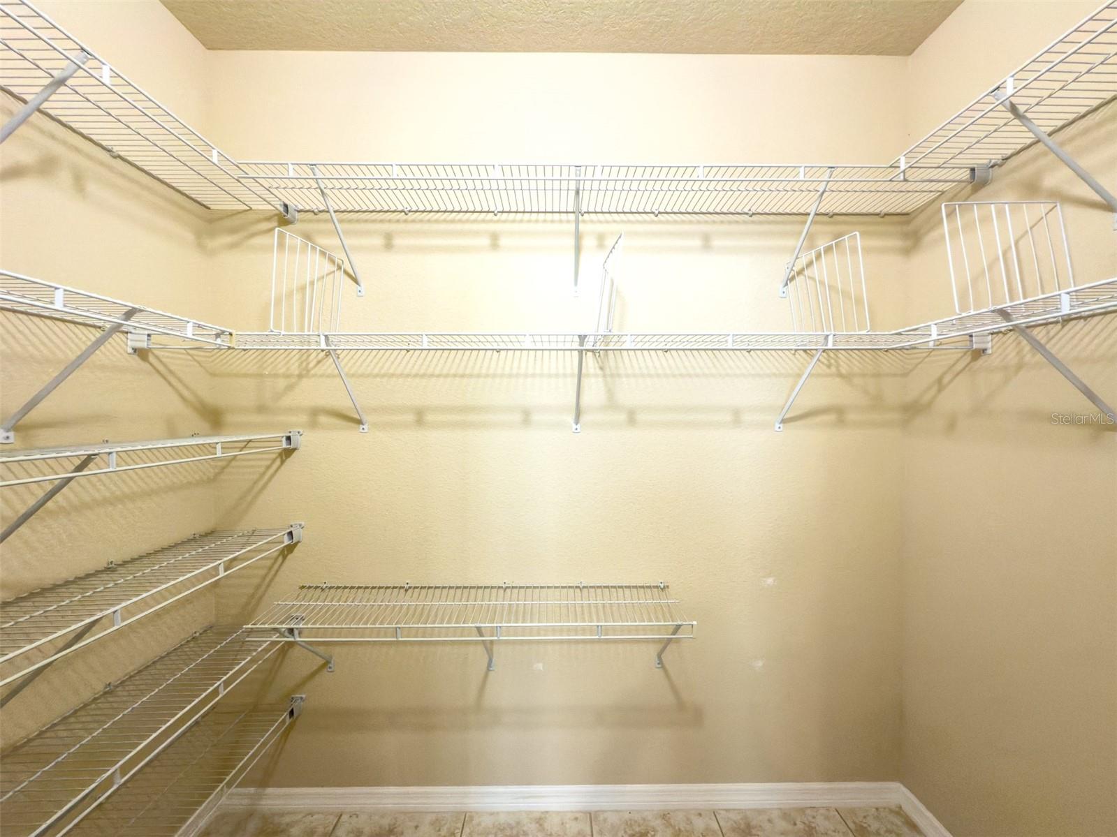 Walk-in closet in Ensuite