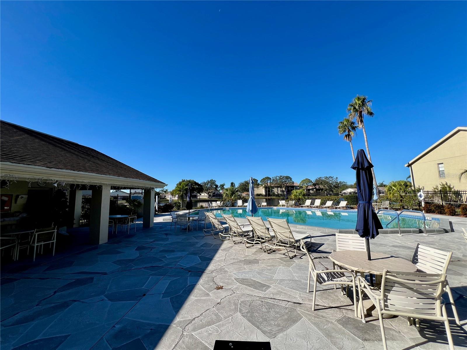 Larger pool at Main Clubhouse