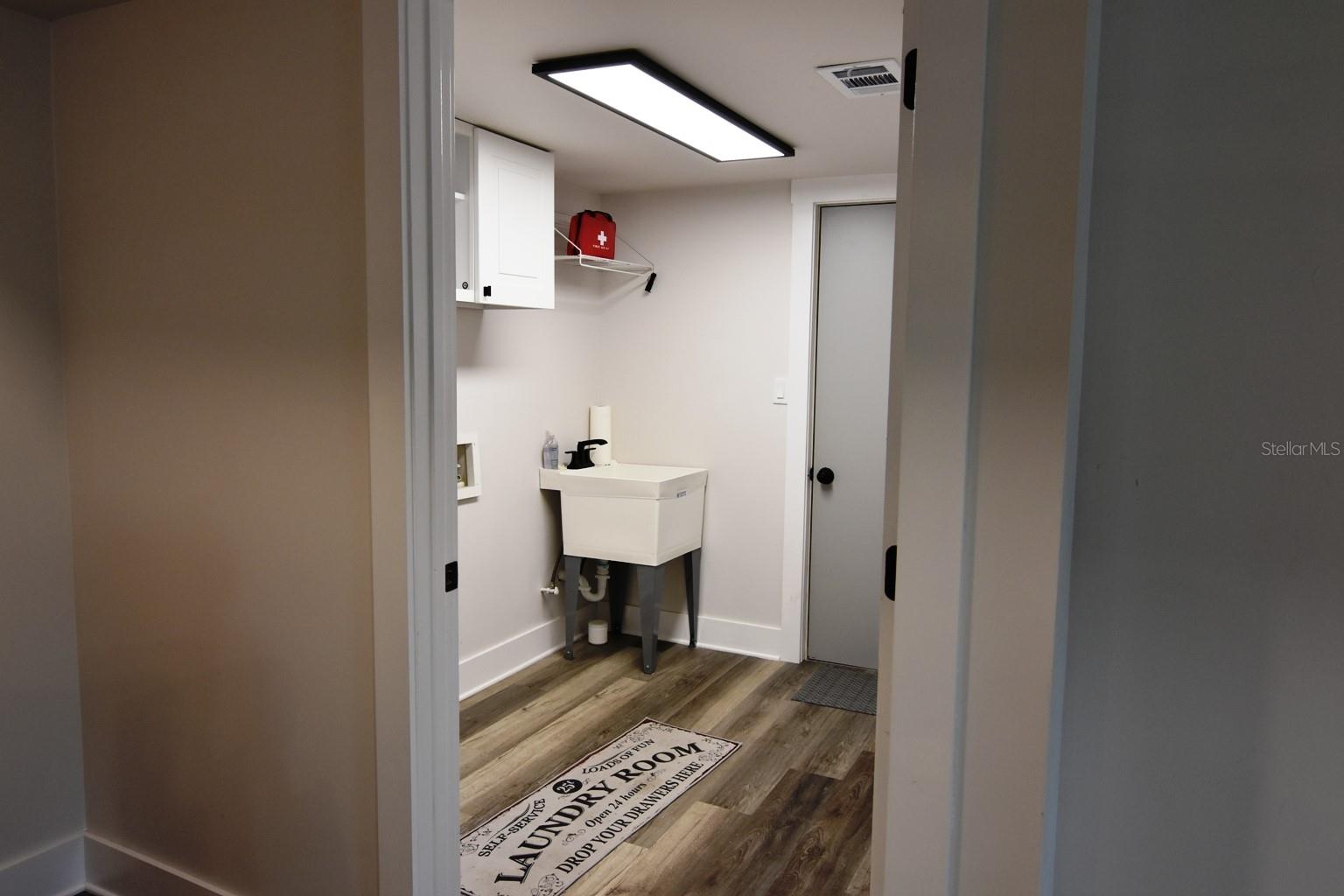 Laundry room as you come in from garage