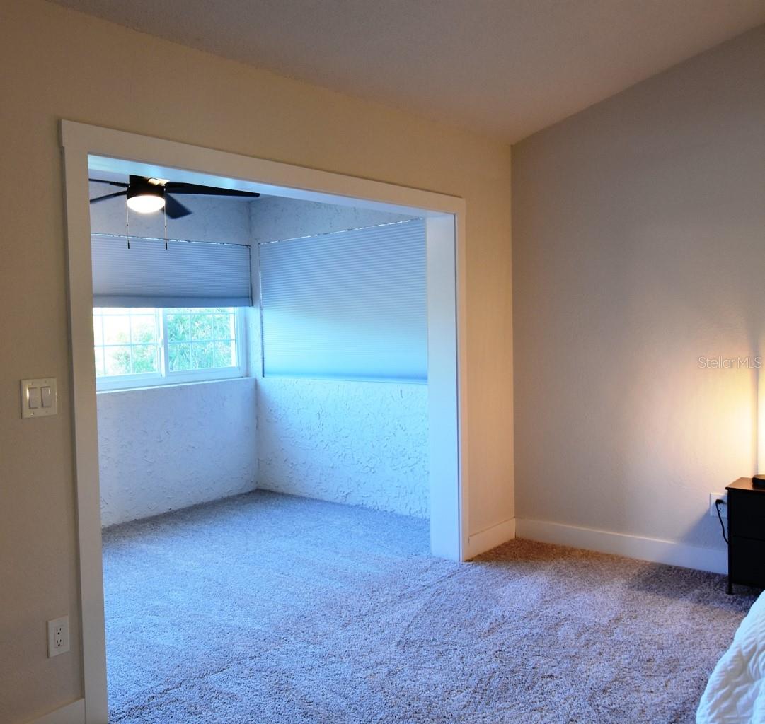 Sitting room off of primary bedroom upstairs