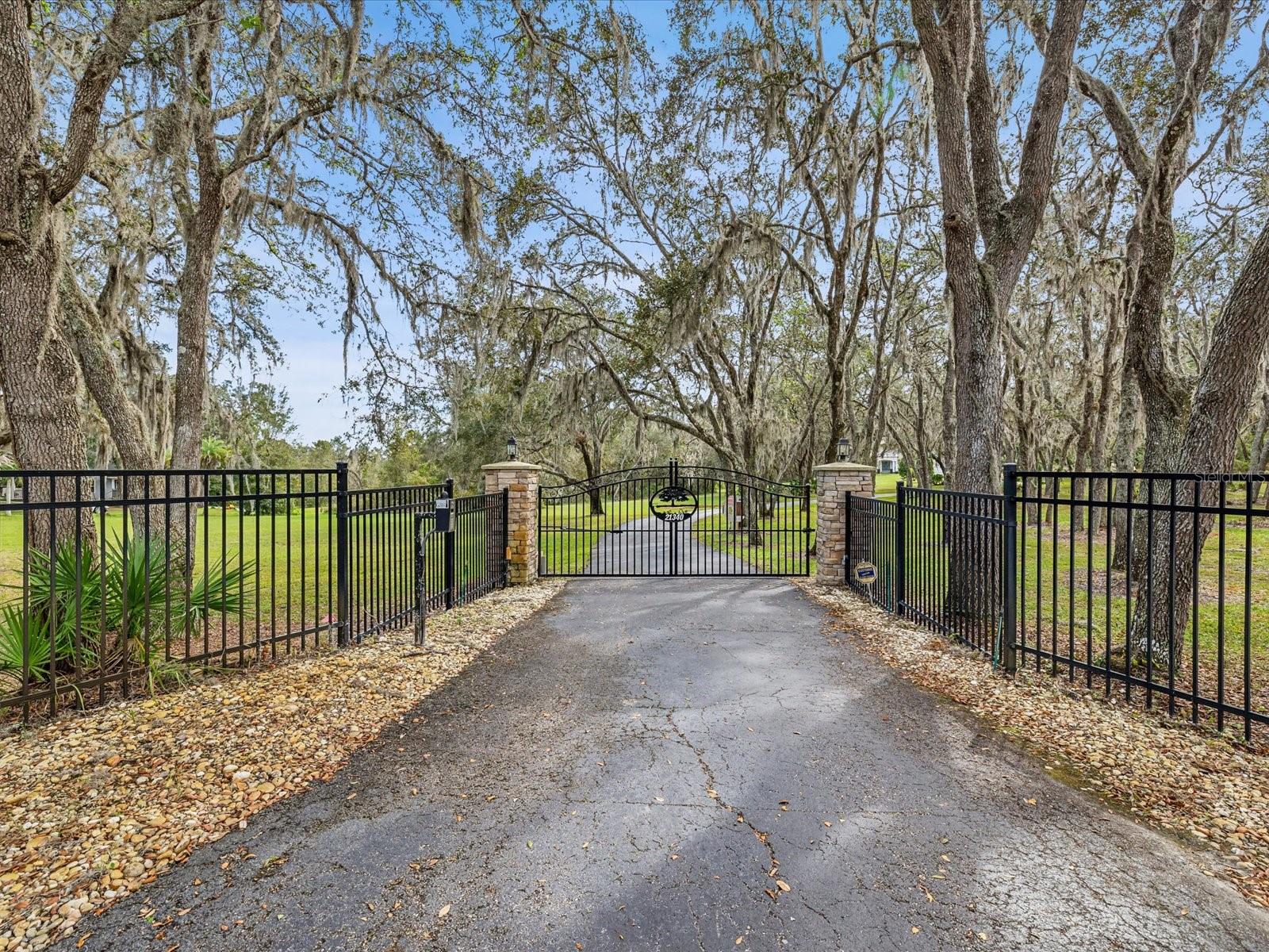 Gated Driveway