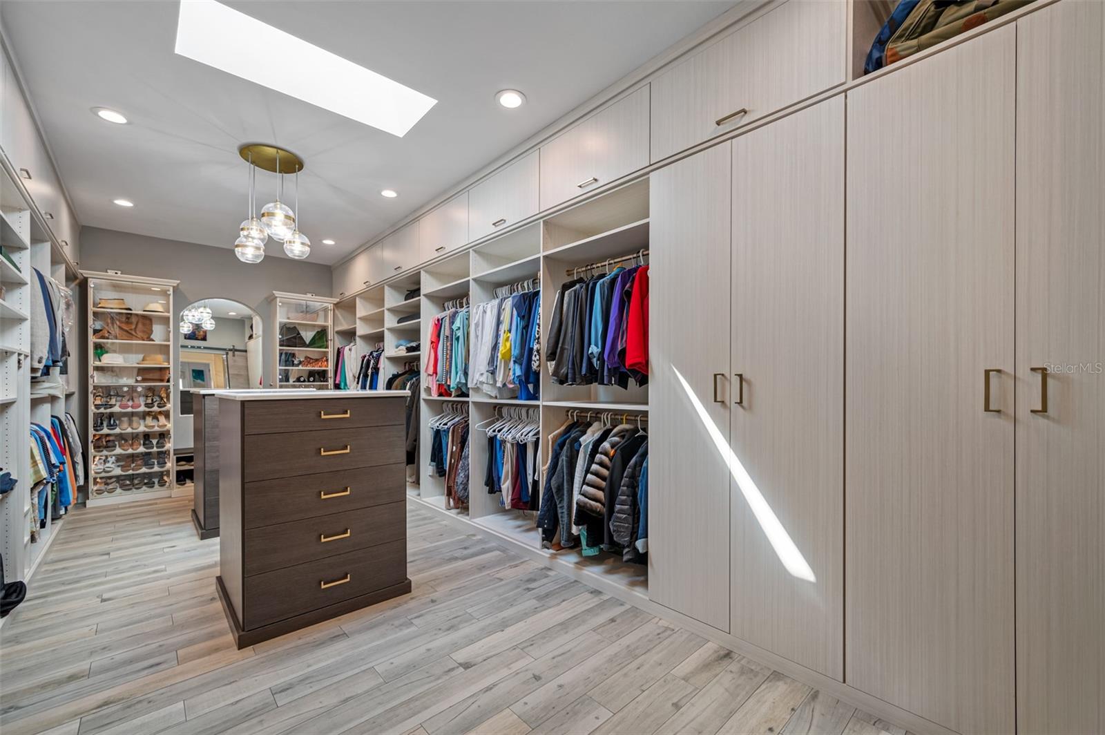 Featured closet in home design magazine