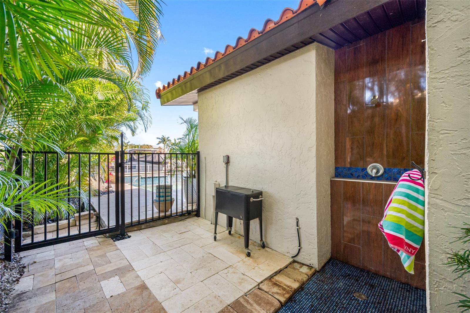 Outdoor shower