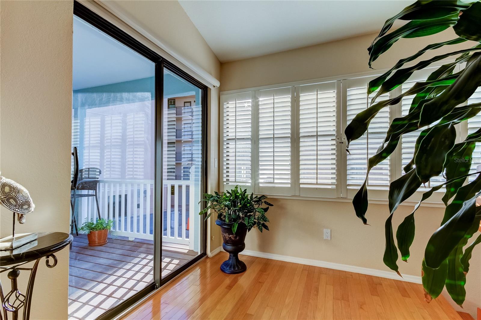 Landing at the top of the stairs - Hardwood Floors are Beautiful