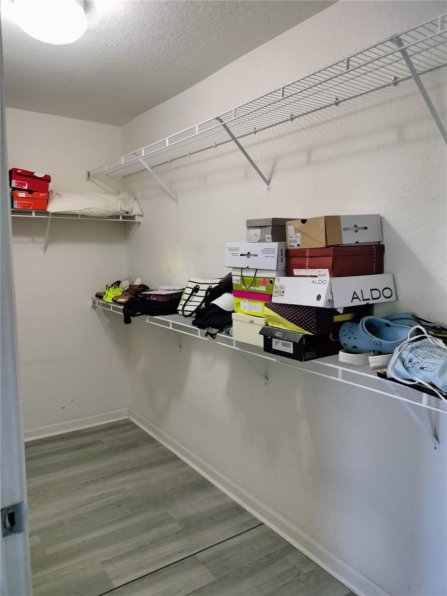 Primary Walk In Closet