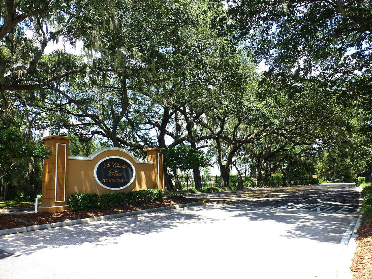 Beautiful Tree Lined Entrance