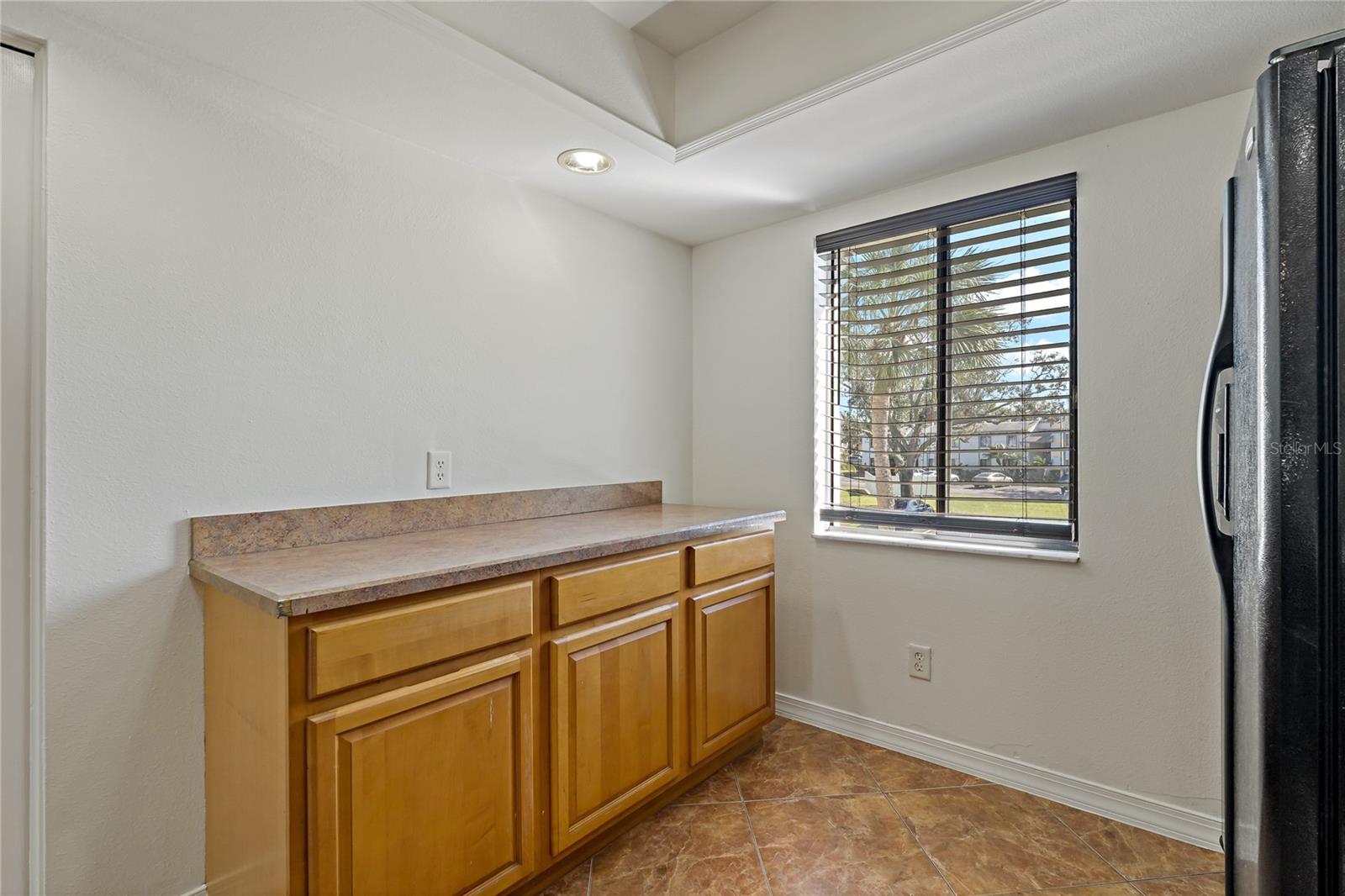 EXTRA COUNTER SPACE AND CABINET STORAGE!