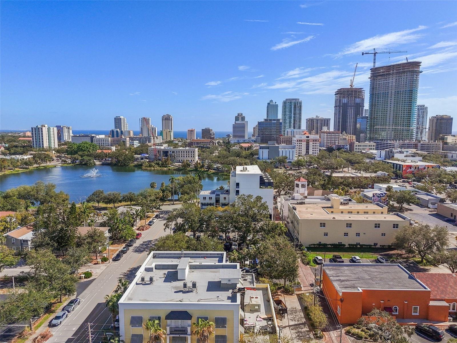 Great Walkability in and around Downtown St. Pete