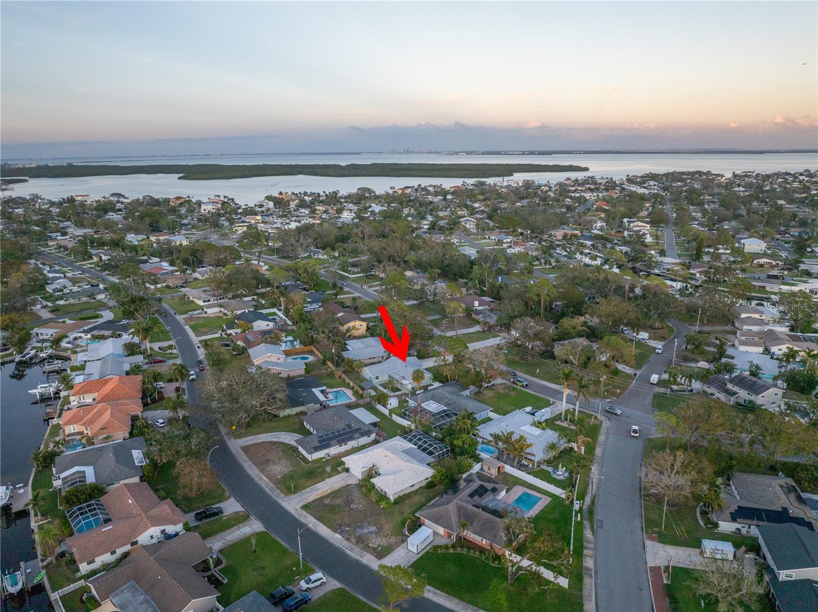 View to Weedon Isle & Tampa Bay