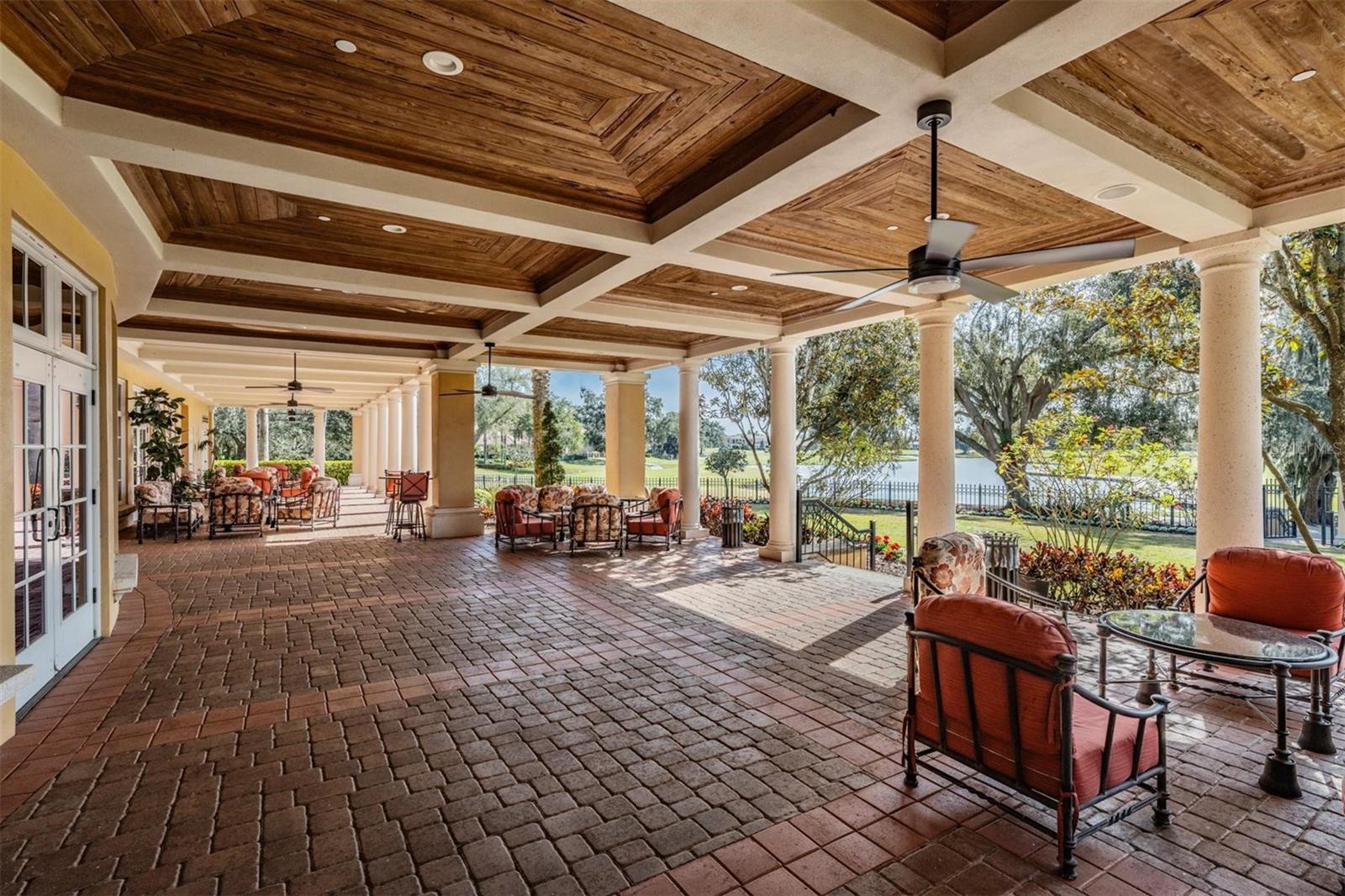 Beautiful patio for entertaining