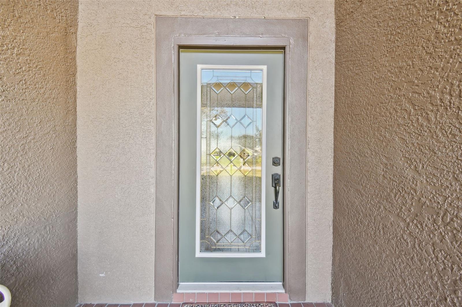 BEAUTIFUL GLASS DOOR!