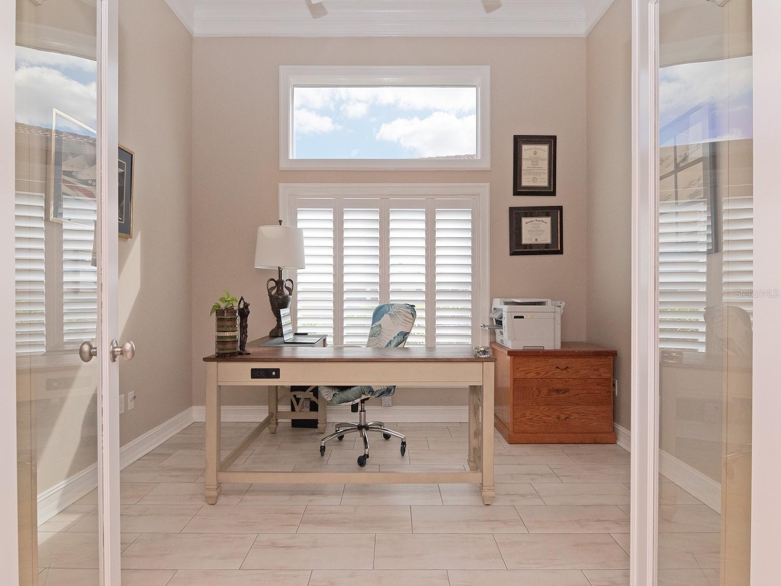 Office/Bedroom with added closet