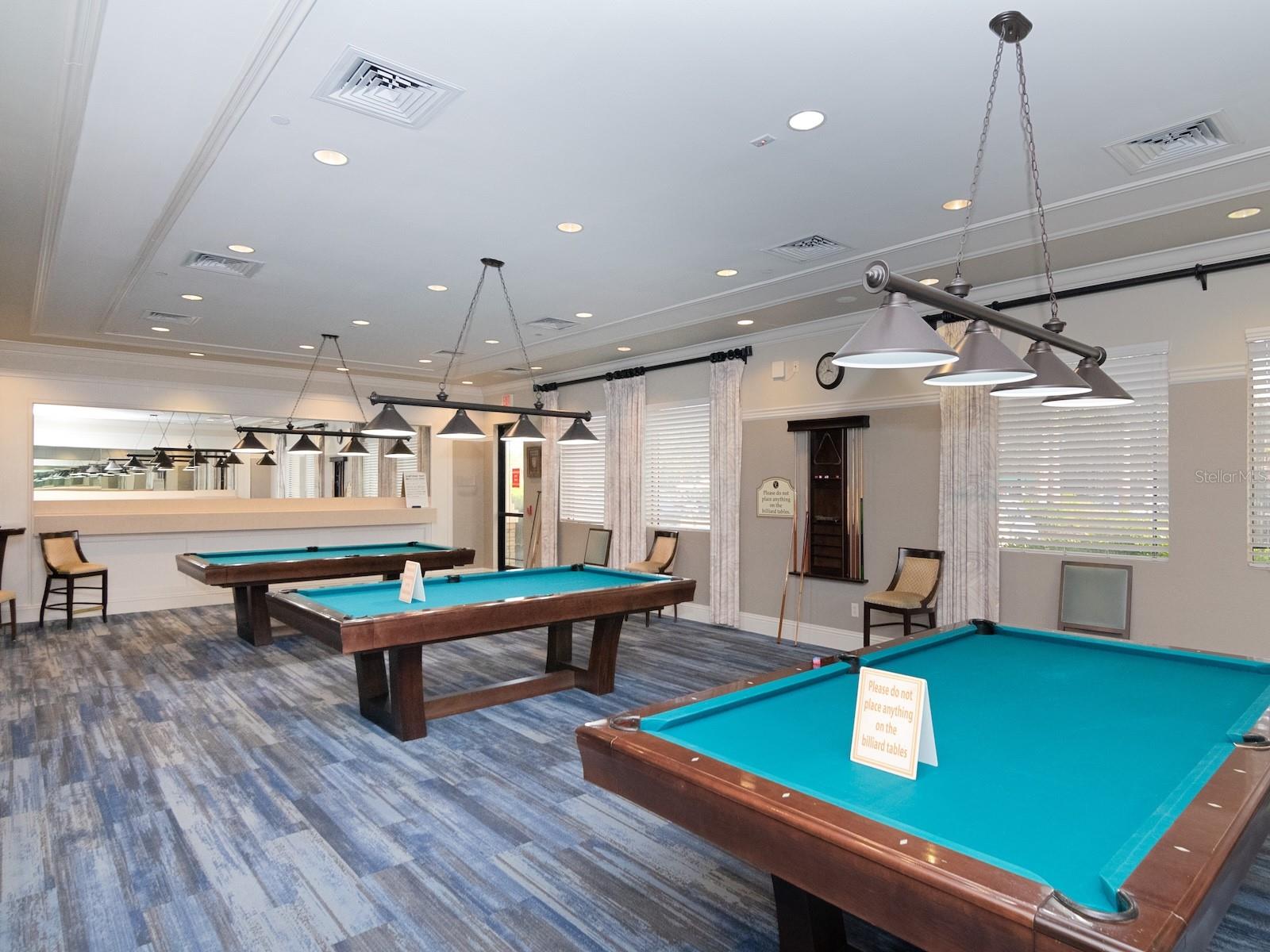 Private Billiards room