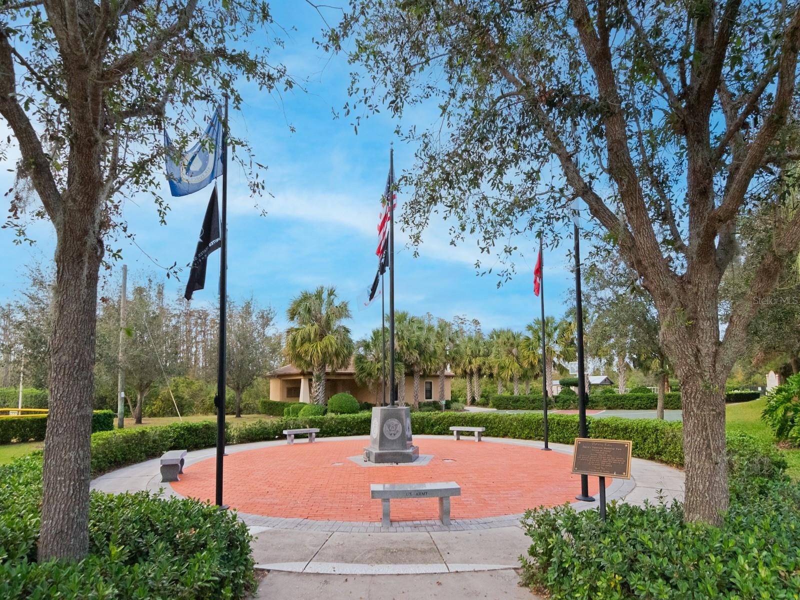 Veterans contemplation park