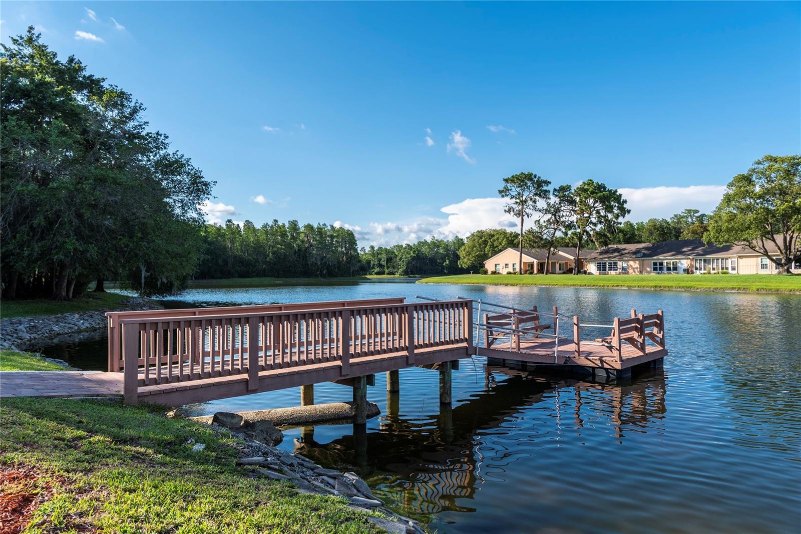 Dock from the pool area