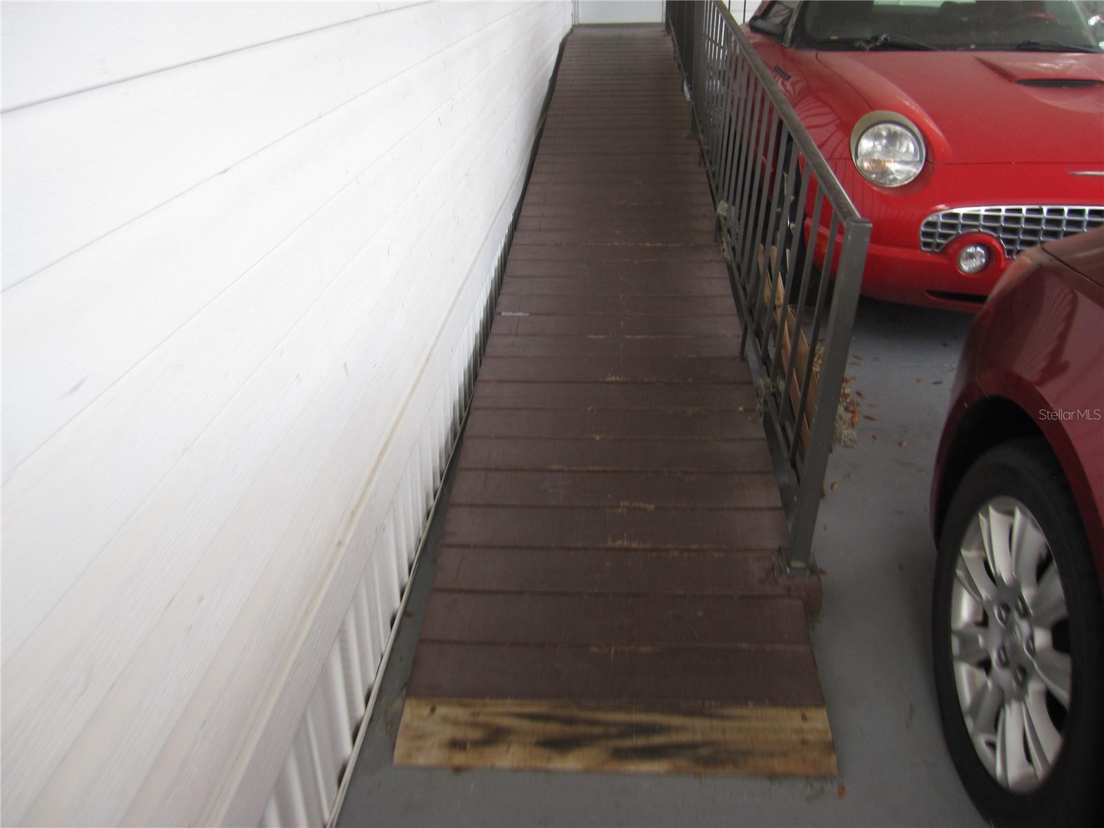 Handicap Ramp Installed