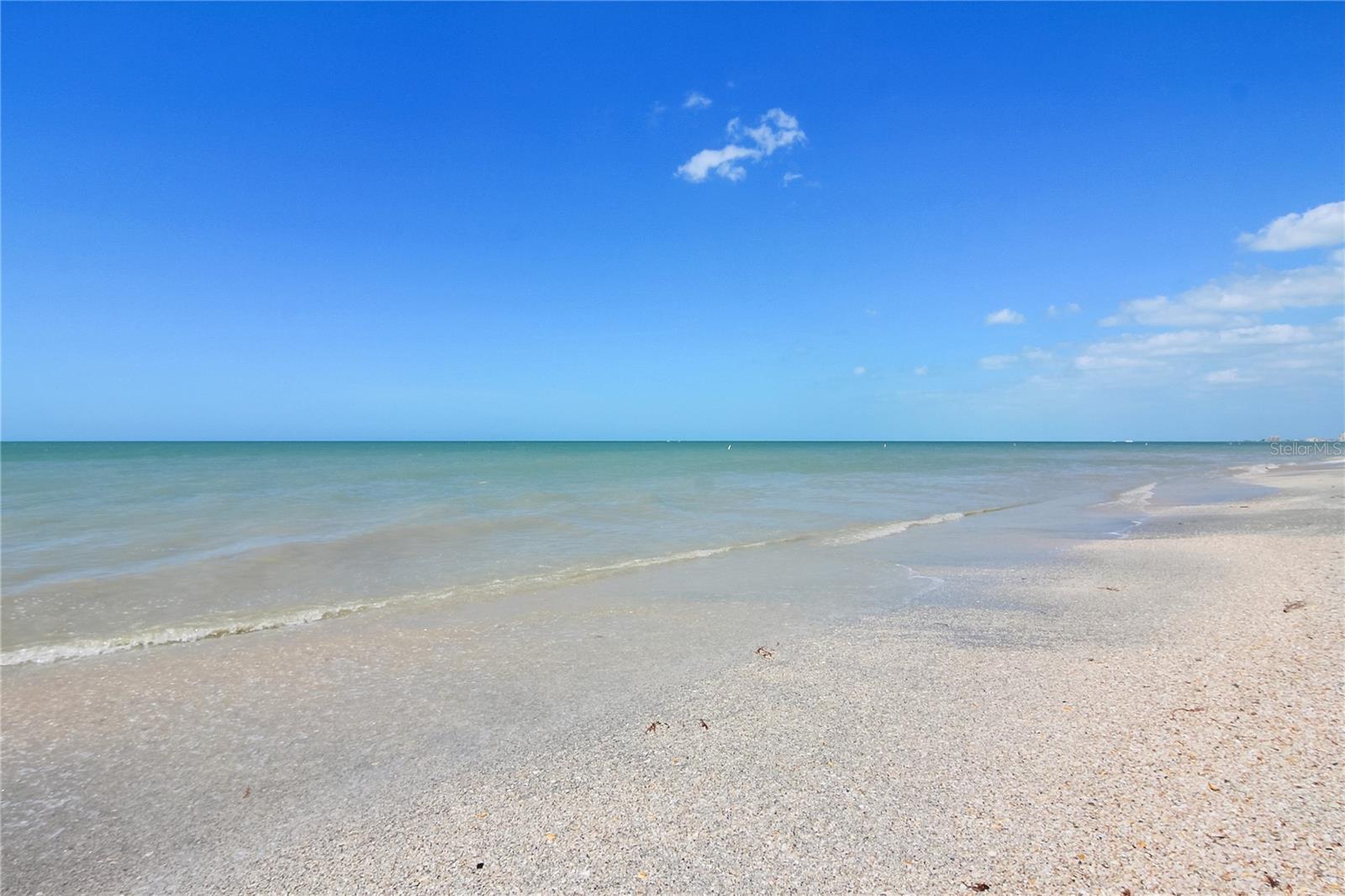 Ahhh... white powdery sand right outside your door.